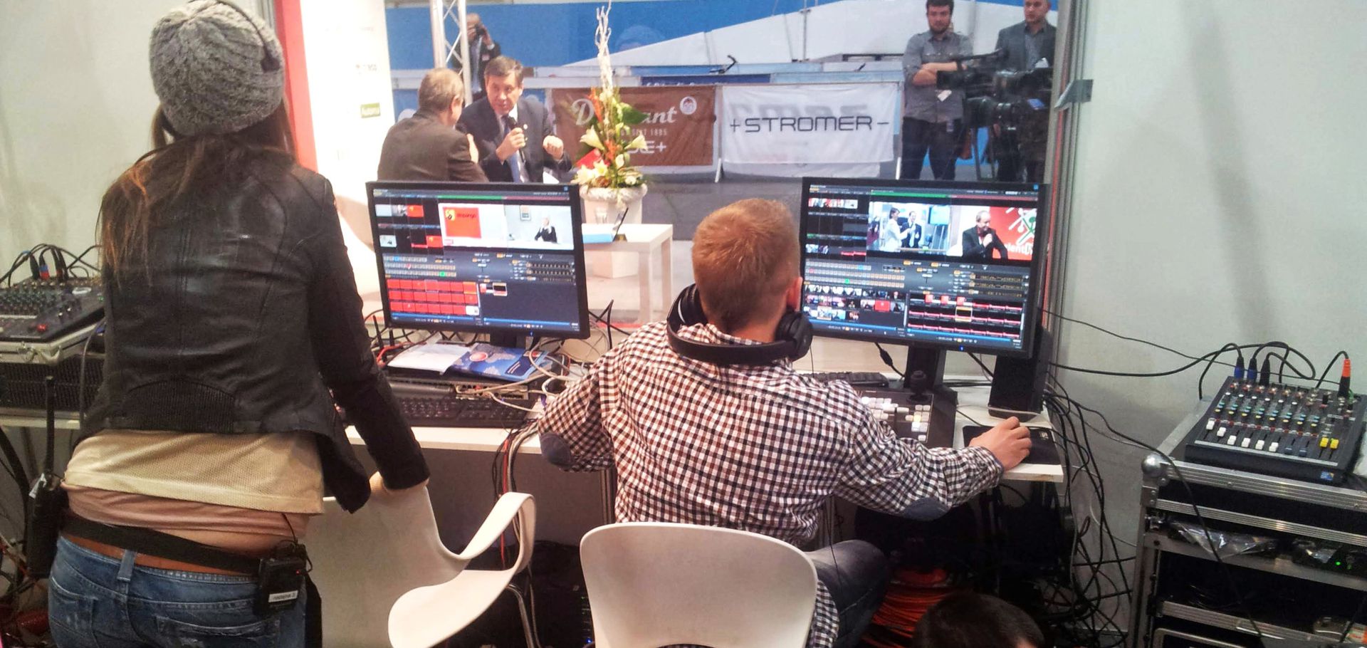 CEBIT 2013. Polish stand TV production manager. (2013, 2014)